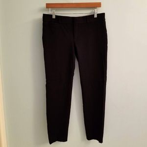 Banana Republic Sloam Slim Fit Black Slacks